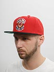 Бейсболка MITCHELL NESS арт. HHSS5146-MHEYYPPPRED1 Miami Heat NBA (красный / черный)